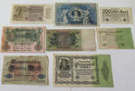 DEUTSCHES REICH LOT GERMANY COLLECTION BANKNOTES, LOT 15pc EMPIRE -