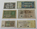 DEUTSCHES REICH LOT GERMANY COLLECTION BANKNOTES, LOT 15pc EMPIRE -