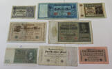DEUTSCHES REICH LOT GERMANY COLLECTION BANKNOTES, LOT 15pc EMPIRE -