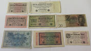 DEUTSCHES REICH LOT GERMANY COLLECTION BANKNOTES, LOT 15pc EMPIRE -
