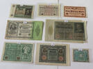 DEUTSCHES REICH LOT GERMANY COLLECTION BANKNOTES, LOT 15pc EMPIRE -