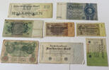 DEUTSCHES REICH LOT GERMANY COLLECTION BANKNOTES, LOT 15pc EMPIRE -