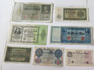 DEUTSCHES REICH LOT GERMANY COLLECTION BANKNOTES, LOT 15pc EMPIRE -