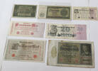 DEUTSCHES REICH LOT GERMANY COLLECTION BANKNOTES, LOT 15pc EMPIRE -