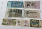 DEUTSCHES REICH LOT GERMANY COLLECTION BANKNOTES, LOT 15pc EMPIRE -