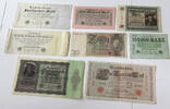 DEUTSCHES REICH LOT GERMANY COLLECTION BANKNOTES, LOT 15pc EMPIRE -