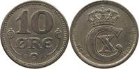 DENMARK 10 ÖRE Christian X. (1912-1947) -