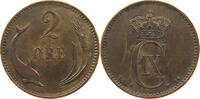DENMARK 2 ÖRE Christian IX. (1863-1906) -