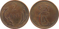 DENMARK 2 ÖRE Christian IX. (1863-1906) -