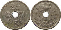 DENMARK 25 ÖRE Christian X. (1912-1947) -