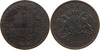BADEN DURLACH KREUZER Friedrich I. Großherzog (1852-1907) -