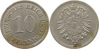 10 PFENNIG 1888 A KAISERREICH  SS
