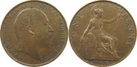 GREAT BRITAIN PENNY Edward VII. (1901 - 1910) -