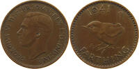 GREAT BRITAIN FARTHING George VI. (1936-1952) -
