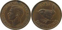 GREAT BRITAIN FARTHING George VI. (1936-1952) -