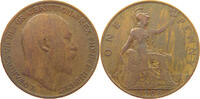 GREAT BRITAIN PENNY Edward VII. (1901 - 1910) -