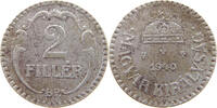 HUNGARY 2 FILLER Admiral Miklos Horty 1920-1944. -