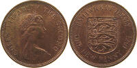 JERSEY 1 NEW PENNY Elizabeth II. (1952-2022) -