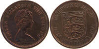 JERSEY 1/2 NEW PENNY Elizabeth II. (1952-2022) -