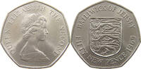 JERSEY 50 NEW PENCE Elizabeth II. (1952-2022) -