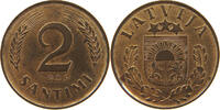 2 SANTIMI 1939 LATVIA  VZ