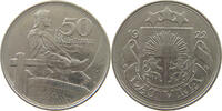 LATVIA 50 SANTIMU 1922 SS