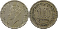 MALAYA 10 CENTS George VI. (1936-1952) -