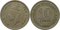 MALAYA 10 CENTS George VI. (1936-1952) -