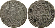 SALZBURG ERZBISTUM 2 KREUZER Johann Ernst von Thun und Hohenstein 1687-1709. -