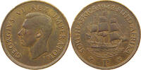 SOUTH AFRICA PENNY George VI. (1936-1952) -