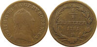 Haus Habsburg 1/2 Kreuzer Joseph II., 1765-1790 -