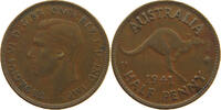 AUSTRALIA 1/2 PENNY George VI. (1936-1952) -