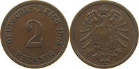 2 PFENNIG 1875 G KAISERREICH  SS