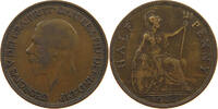 GREAT BRITAIN 1/2 PENNY George V. (1910-1936) -
