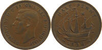 GREAT BRITAIN 1/2 PENNY George VI. (1936-1952) -