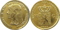 NETHERLANDS 10 GULDEN COUNTERFEIT NOT GOLD -