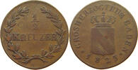 Baden 1/2 Kreuzer Ludwig 1818-1830 -