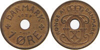 DENMARK 1 ÖRE CHRISTIAN X. (1912-1947) -