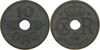 DENMARK 10 ÖRE CHRISTIAN X. (1912-1947) -