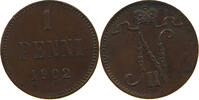 FINLAND 1 PENNI NIKOLAUS II. (1894-1917) -