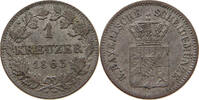 BAYERN KREUZER Maximilian II. Joseph (1848-1864) -