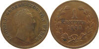 BADEN DURLACH 1 KREUZER Leopold (1830-1852) -