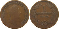BADEN DURLACH 1 KREUZER Leopold (1830-1852) -