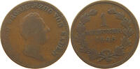 BADEN DURLACH 1 KREUZER Leopold (1830-1852) -