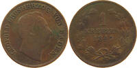 BADEN DURLACH 1 KREUZER Leopold (1830-1852) -