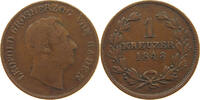 BADEN DURLACH 1 KREUZER Leopold (1830-1852) -