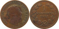 BADEN DURLACH 1 KREUZER Leopold (1830-1852) -