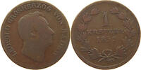 BADEN DURLACH 1 KREUZER Leopold (1830-1852) -