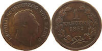BADEN DURLACH 1 KREUZER Leopold (1830-1852) -