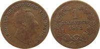 BADEN DURLACH 1 KREUZER Leopold (1830-1852) -